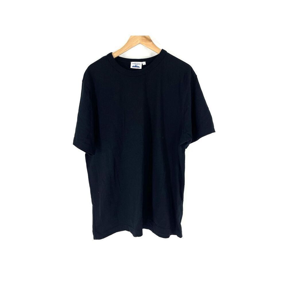 Power Goods T Shirt Size Large Men Black Organic Cotton Crewneck Archive Tee